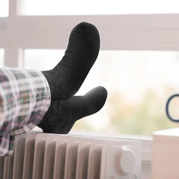 3 Pairs Men Warm Wool Socks Soft Cozy Winter Thermal Socks