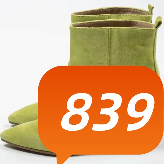 Brown Women's Boots, Upper Material Suede