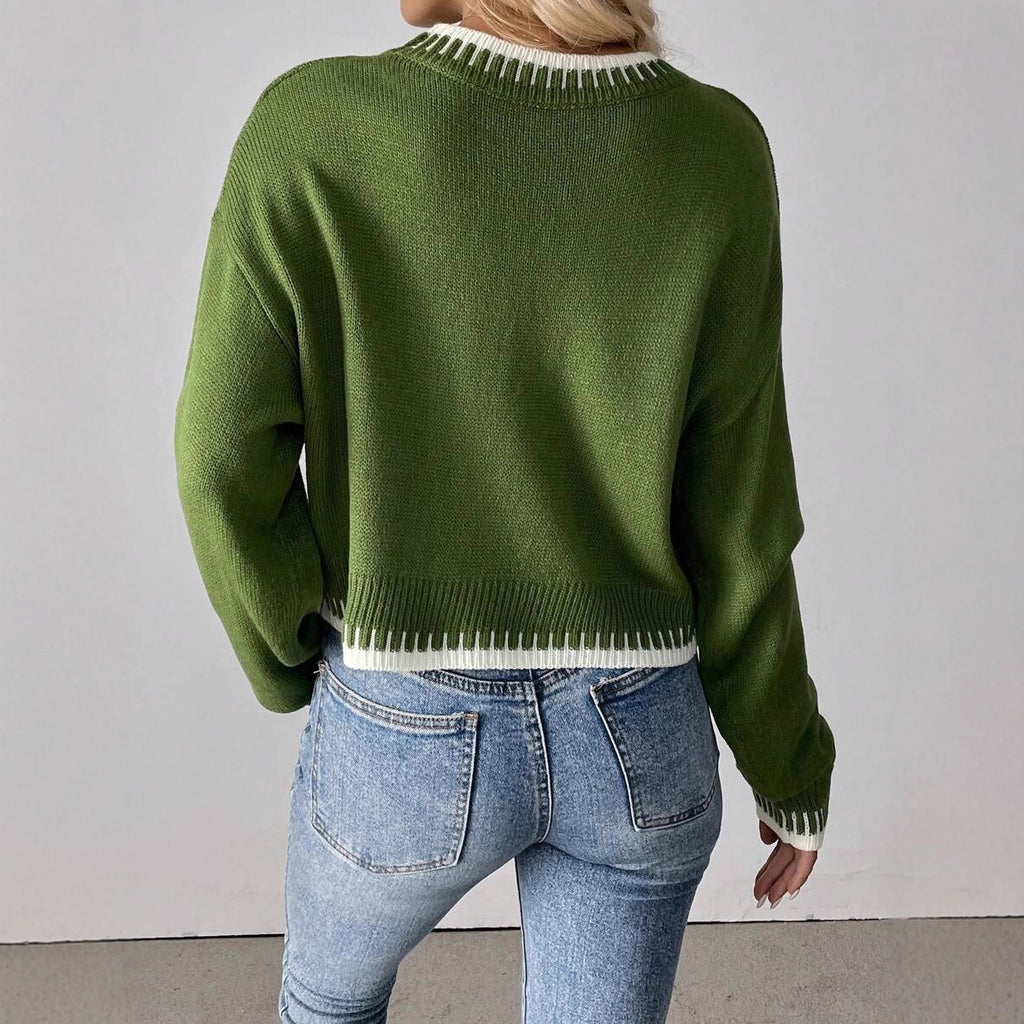 Knitwear Fashion Individual Casual Loose Sweater