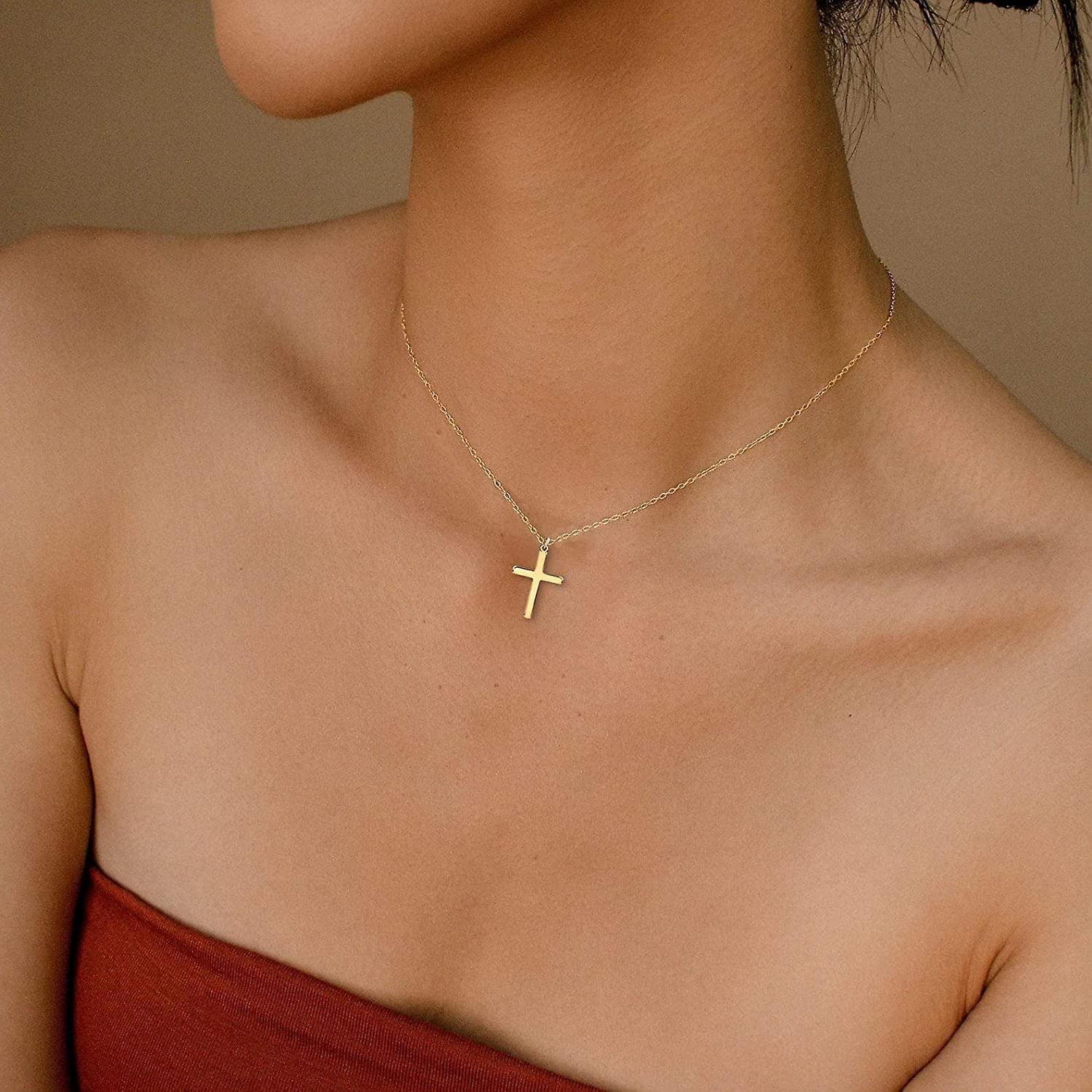Trendy Simple Fashion Women's Cross Necklace