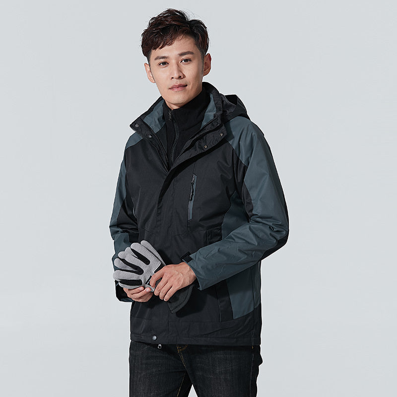 Three-in-one Detachable Two-piece Suit For Men And Women