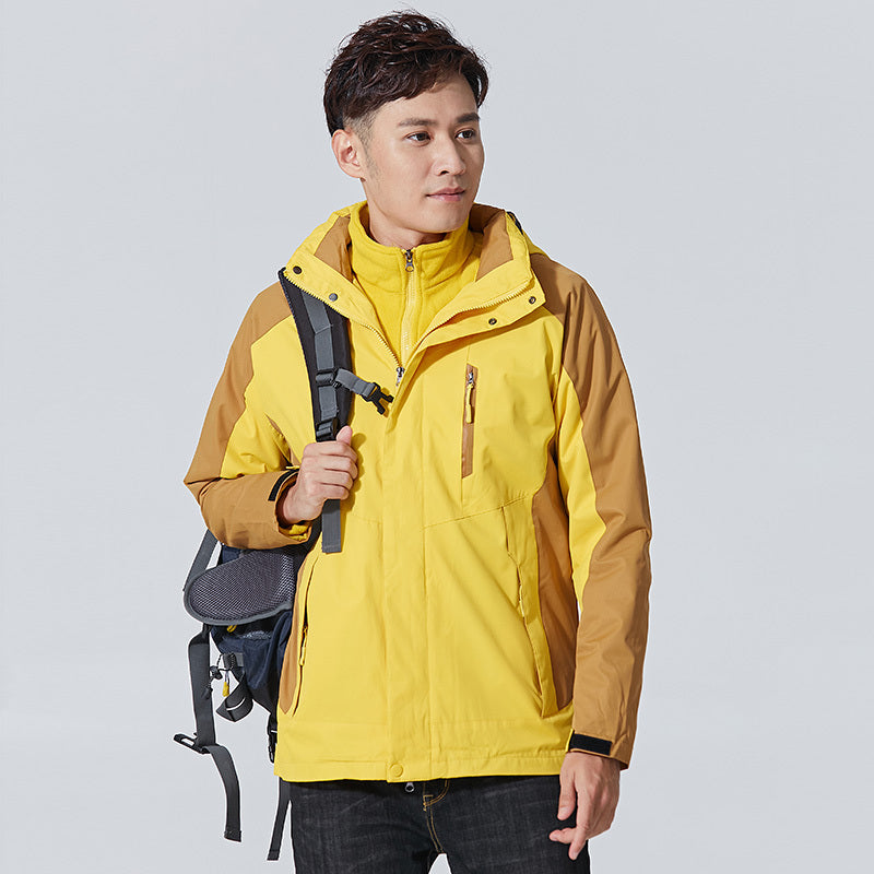 Three-in-one Detachable Two-piece Suit For Men And Women