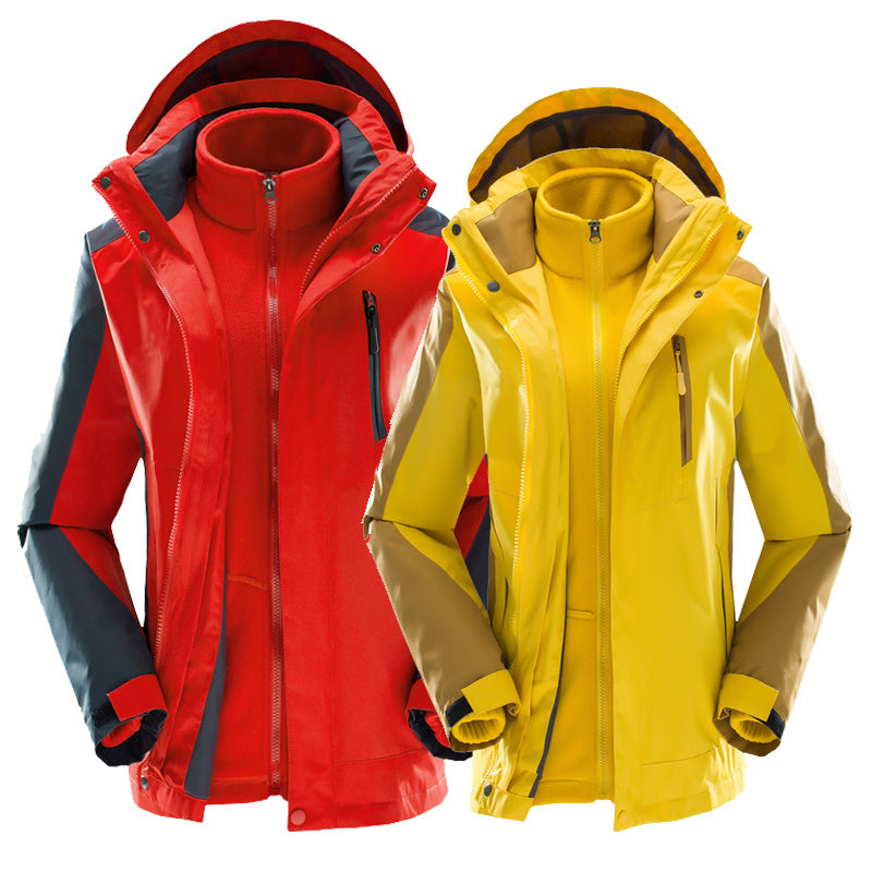 Three-in-one Detachable Two-piece Suit For Men And Women