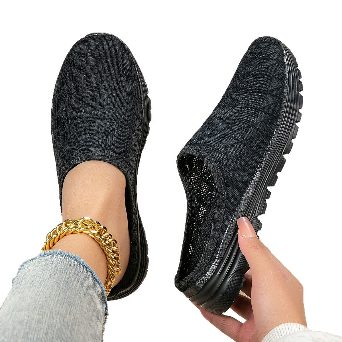 Womens Breathable Non-Slip Mesh Sports Sandals For The Beach