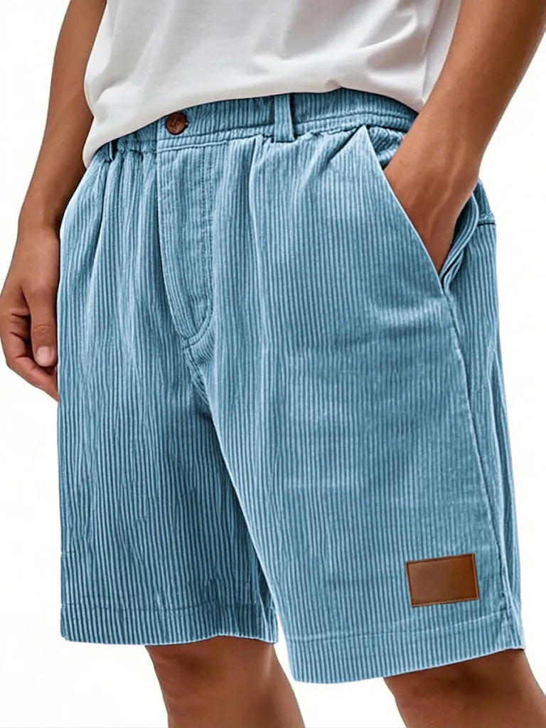 Men's Corduroy Casual Workwear Shorts