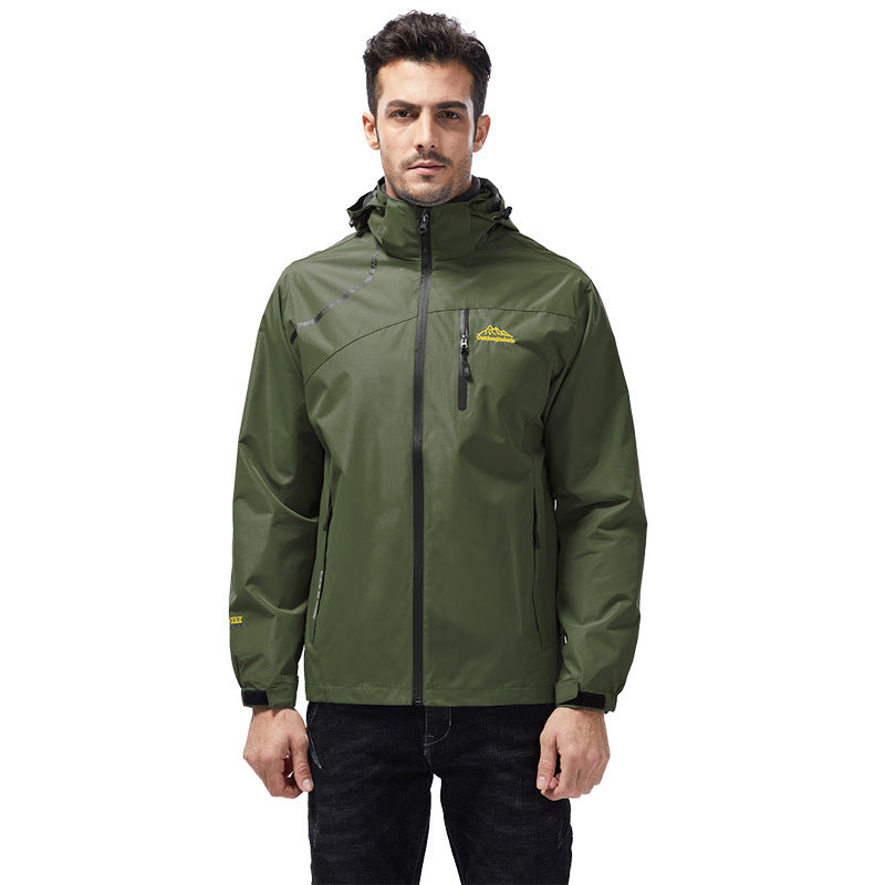 Windproof and waterproof single-layer thin jacket