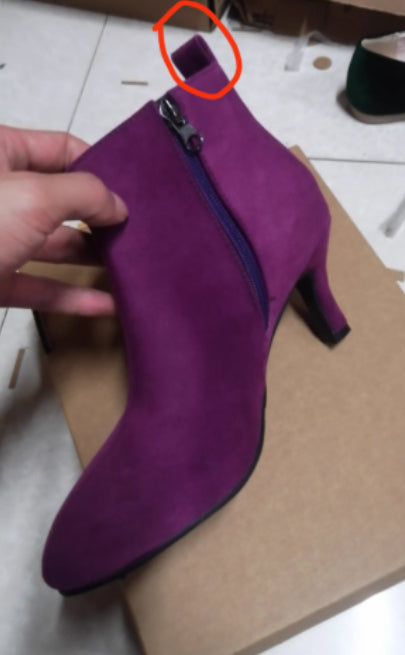 Brown Women's Boots, Upper Material Suede