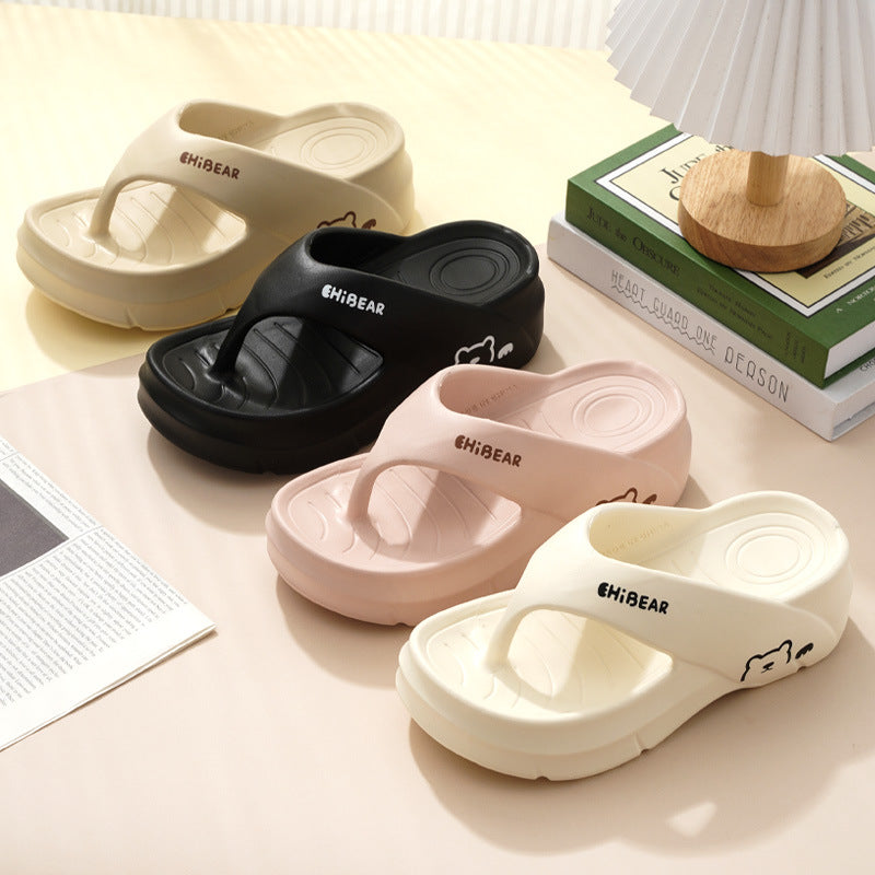 Flip Flops Wear Thick-soled Non-slip Wear-resistant Slippers