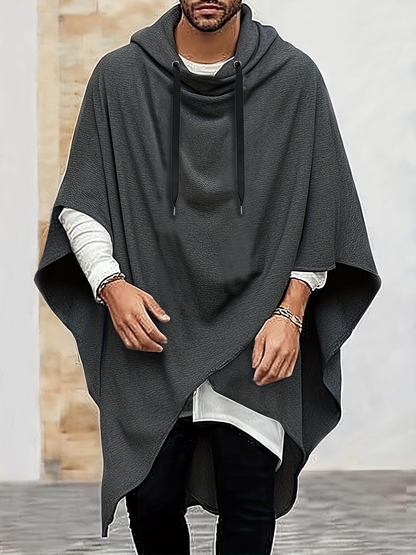 Men's Trench Coat Fashionable Cloak Tops