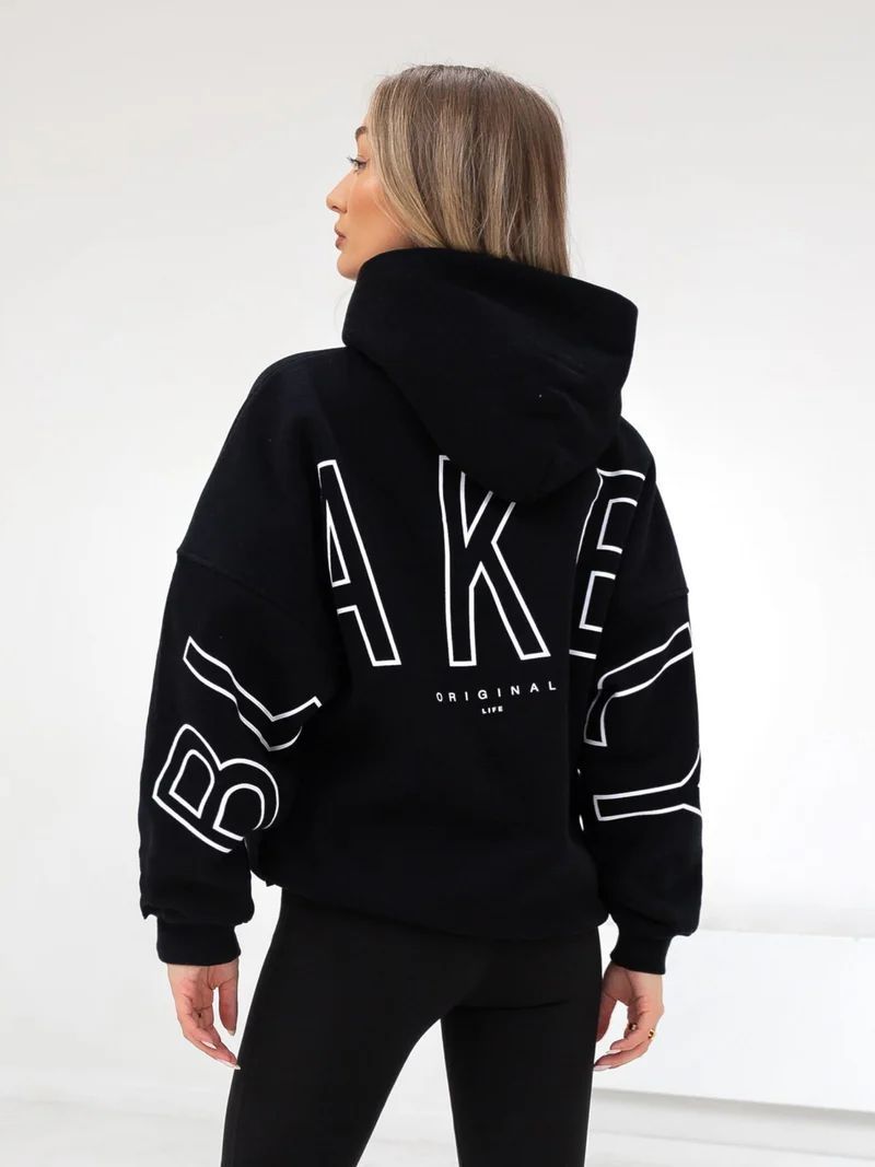 Thickened All-matching Long Sleeve Loose Hooded Hip-hop Pullover