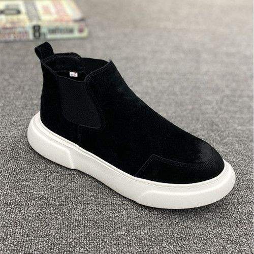 Autumnwinter Men's High-top Slip-on Shoes