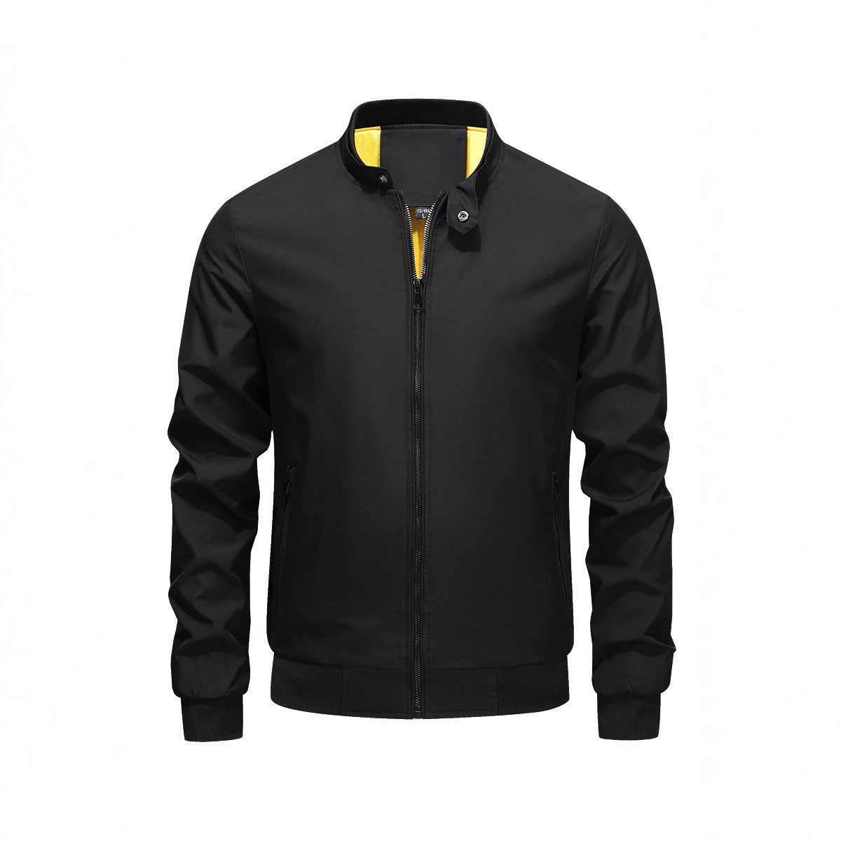 Autumn Stand-Up Collar Mens Jacket