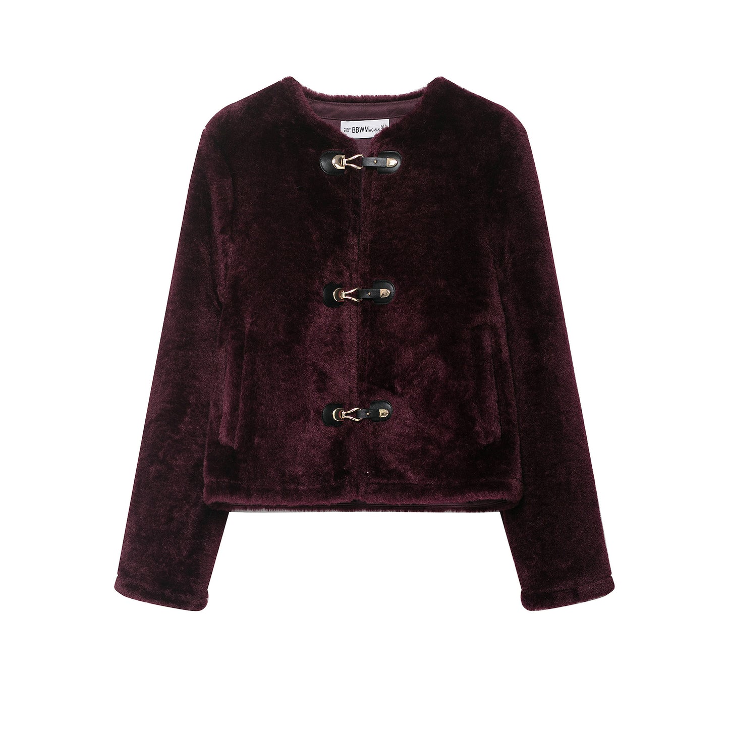 Women's Fashionable Casual Double-Sided Jacket With Rope Knot Buttons