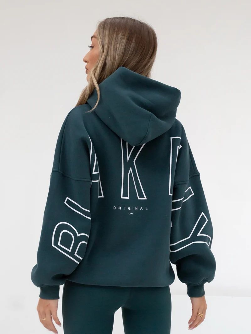 Thickened All-matching Long Sleeve Loose Hooded Hip-hop Pullover