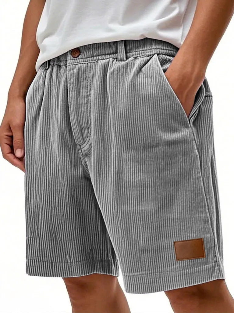 Men's Corduroy Casual Workwear Shorts