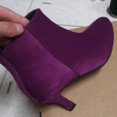 Brown Women's Boots, Upper Material Suede