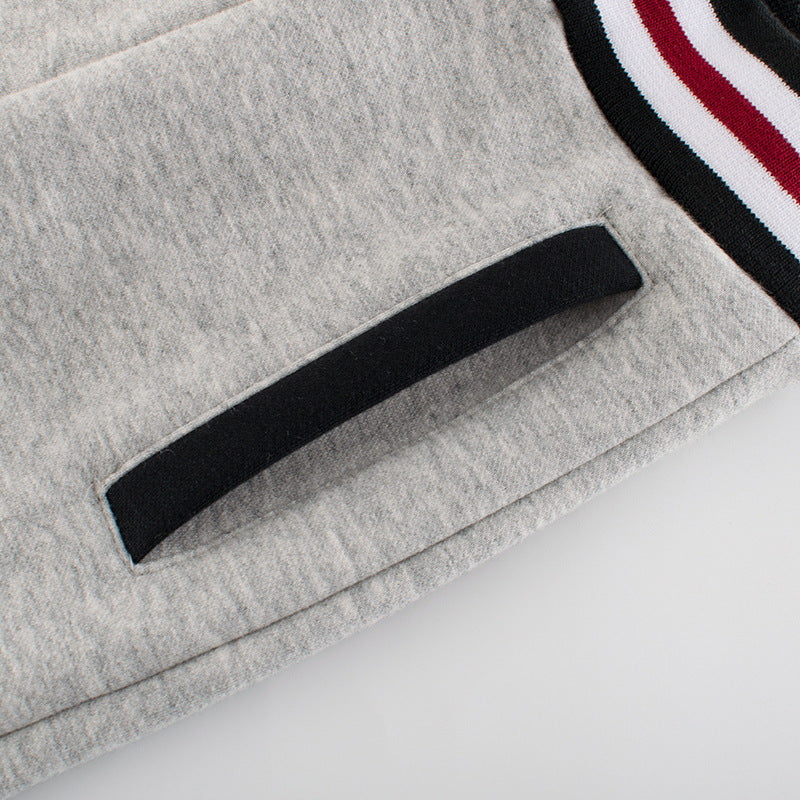 Boys sweatpants plus cashmere children's pants