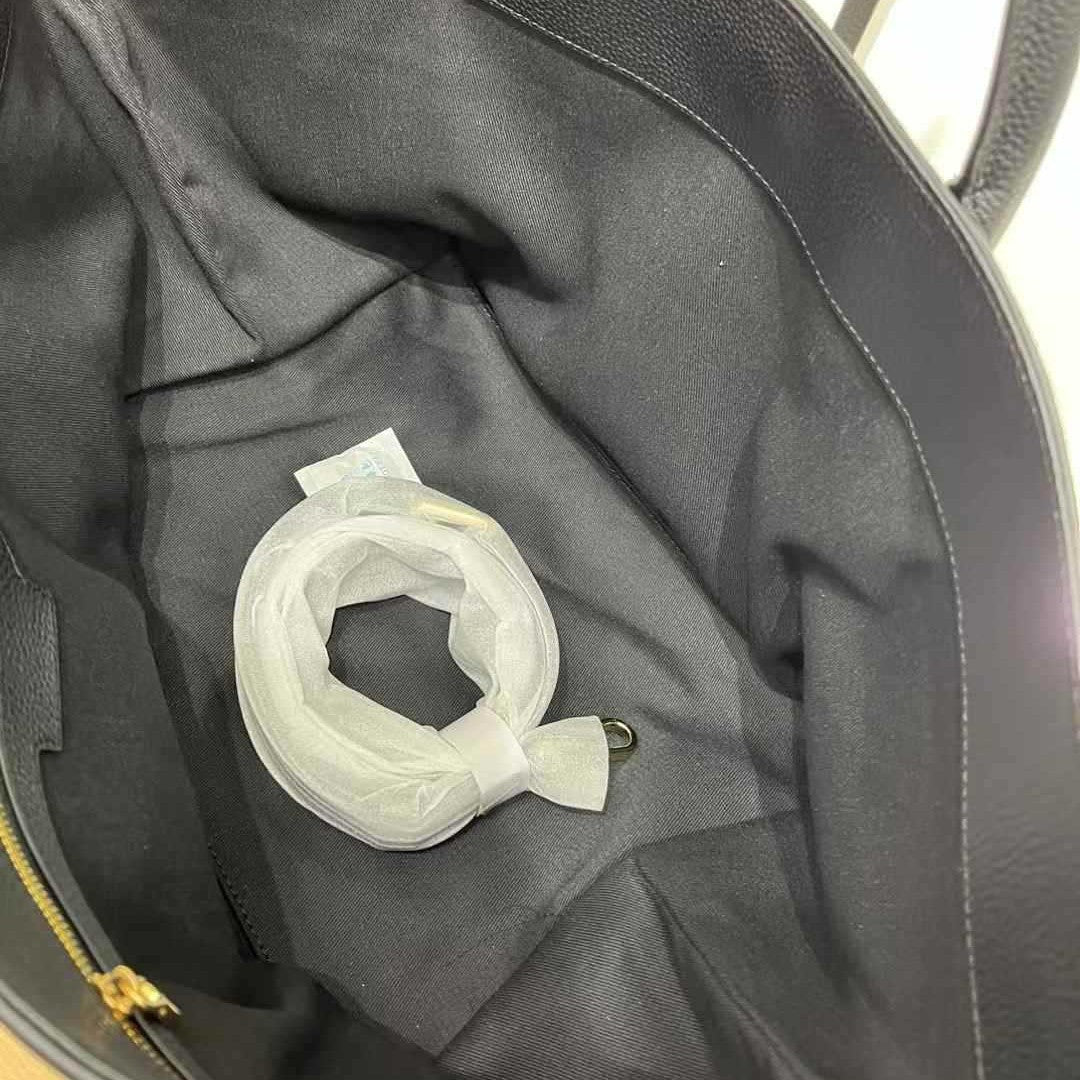 Simple Crossbody First Layer Cowhide Large Capacity Totes