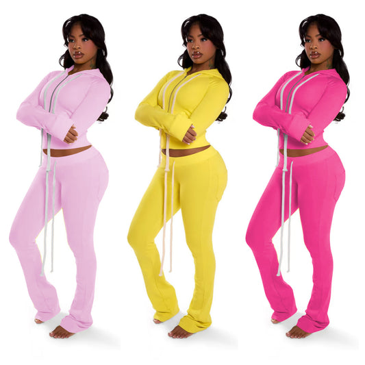 Stylish Silver Fox-fur Hooded Jacket With A Two-way Zipper