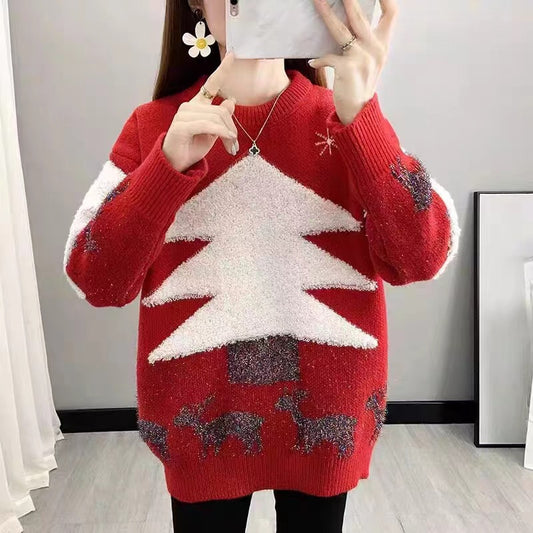 Women's Sweaters For Winter Christmas In Europe And America