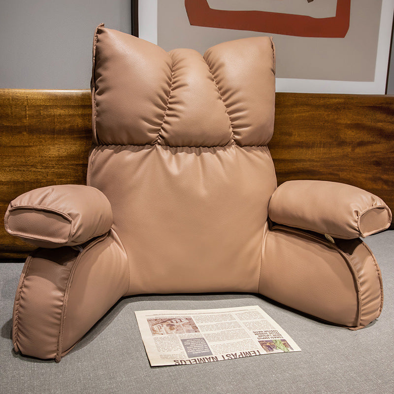 Cat's Paw Cloth Pillow Removable And Washable Waist Support Cushion