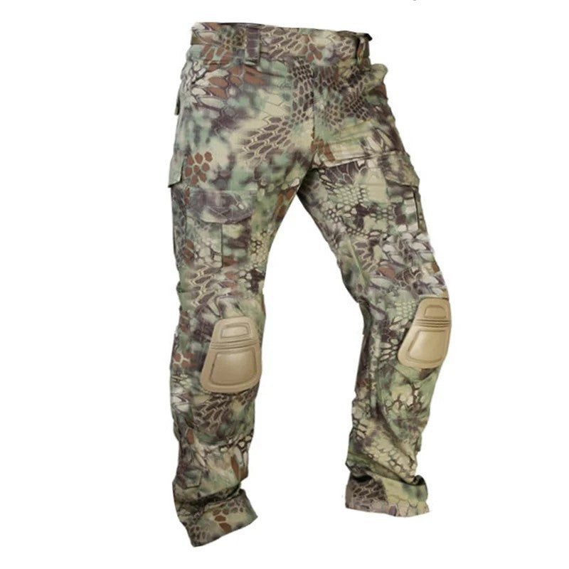 Men's Climbing Camping Camouflage Cargo Pants