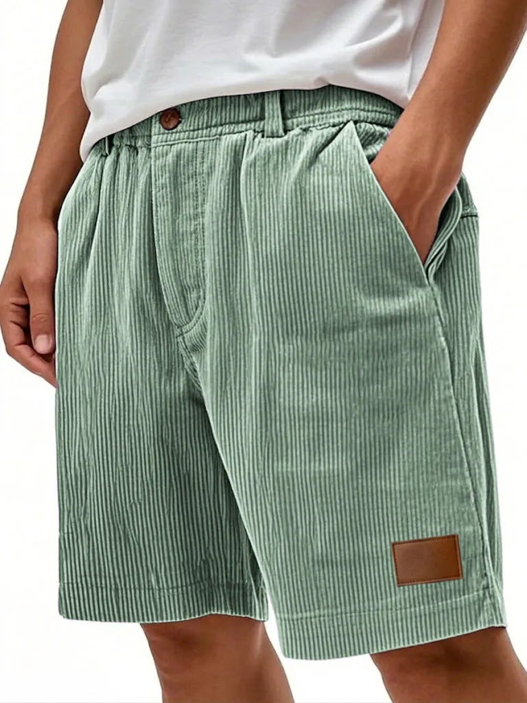 Men's Corduroy Casual Workwear Shorts