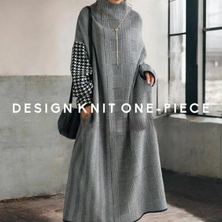Autumn And Winter Loose Sweaters Dress For Women