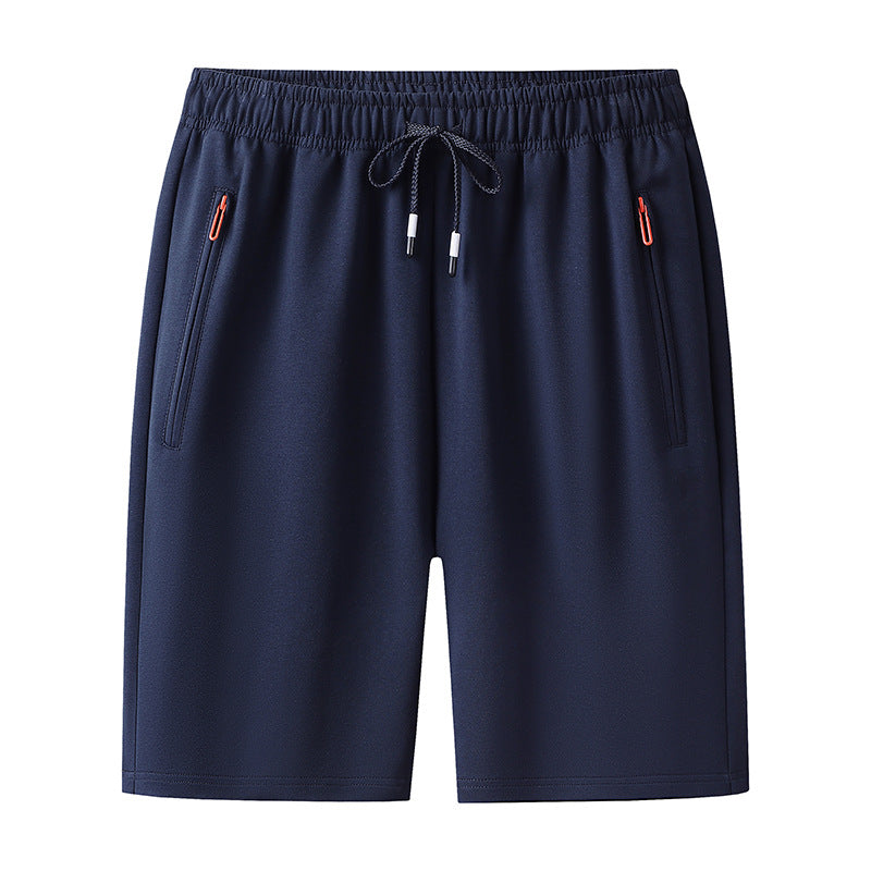 Men's Plus-Size Loose-Fitting Breathable Casual Sports Shorts