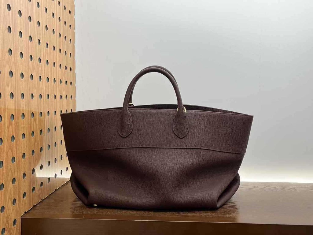 Simple Crossbody First Layer Cowhide Large Capacity Totes